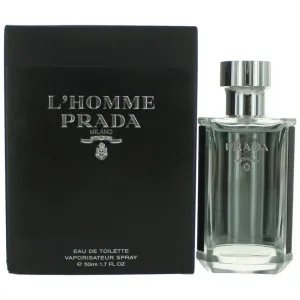 2pcs L'Homme Prada by Prada, 1.7 oz Eau De Toilette Spray for Men