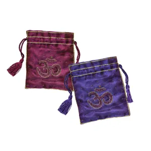 Beaded Om Mala Bags