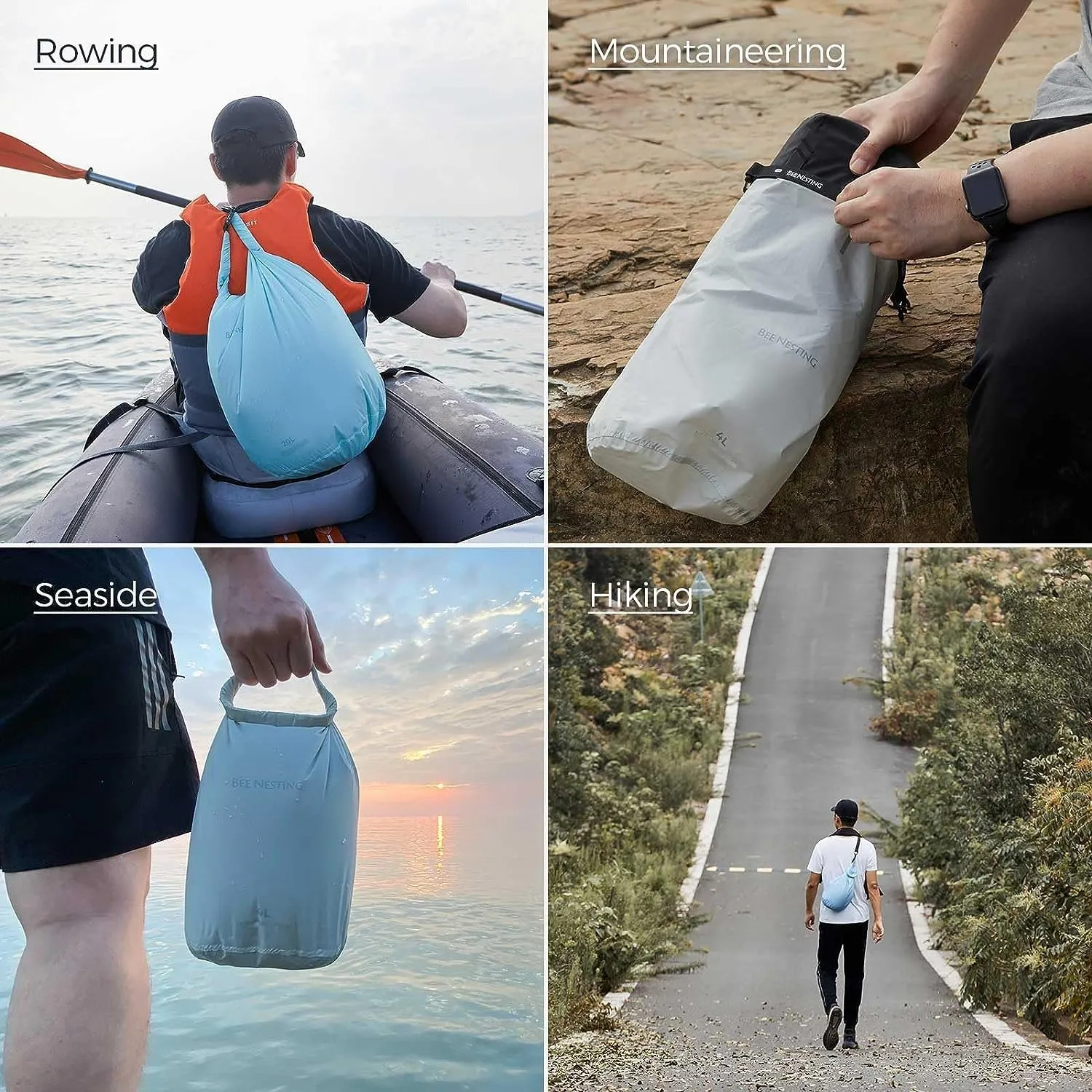 Beenesting Waterproof Dry Bag 2L/4L/8L