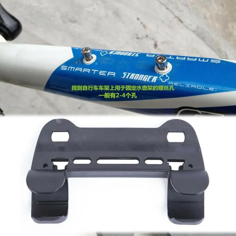 Bike Pump Bracket Cycling Pump Holder Bicycle Frame-Mounted Pump Bracket for MTB Mountain Bike