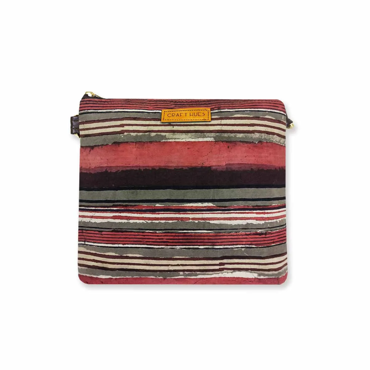 Block-Printed Rustic Road Sling Bag