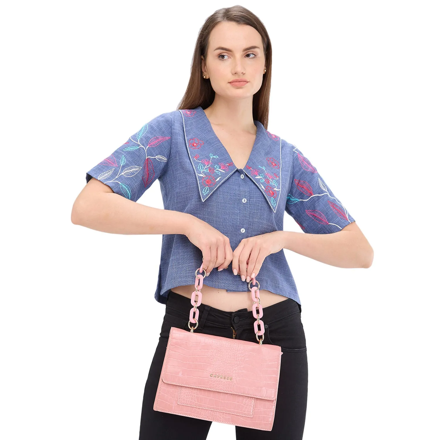 Caprese Sheena Sling Medium Blush