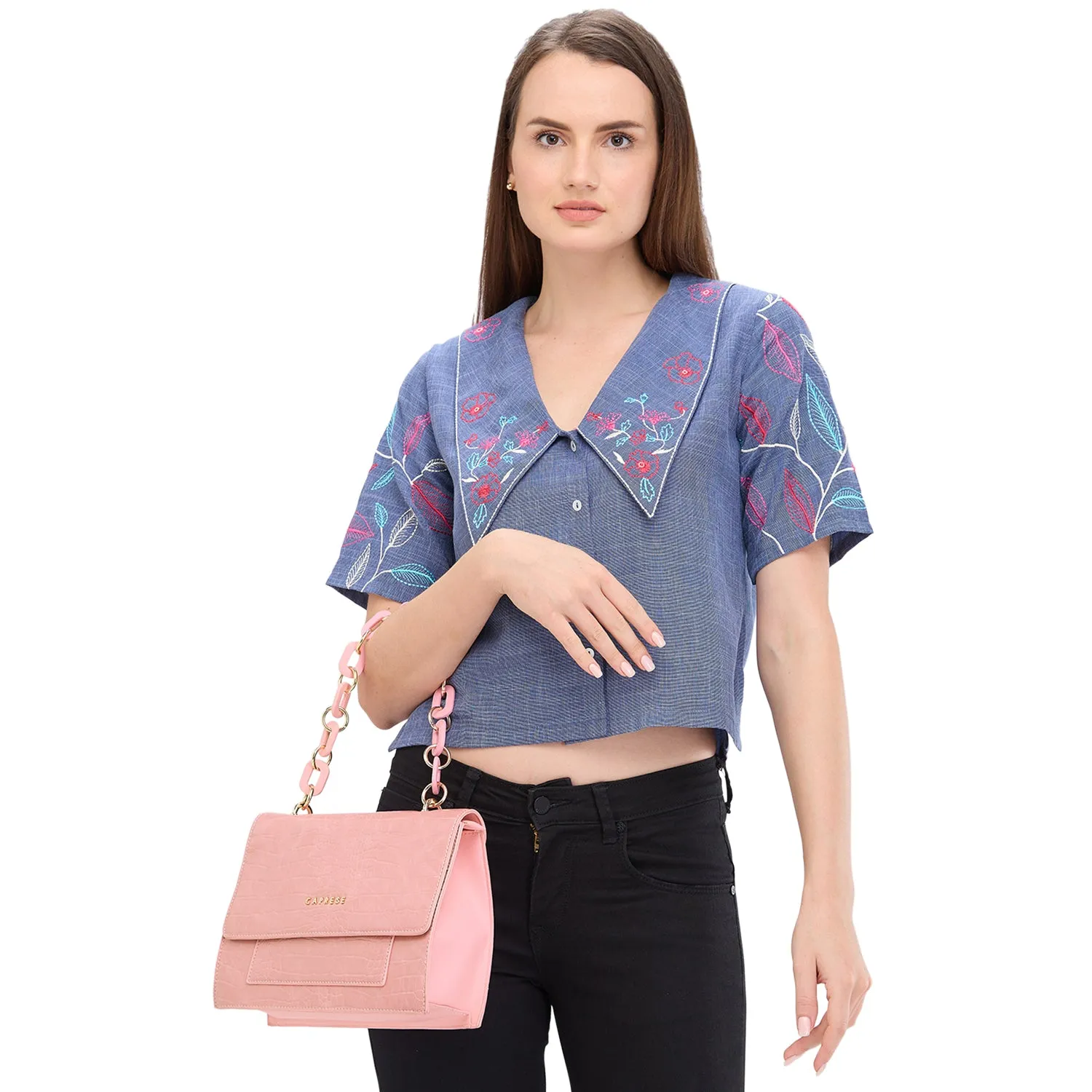 Caprese Sheena Sling Medium Blush