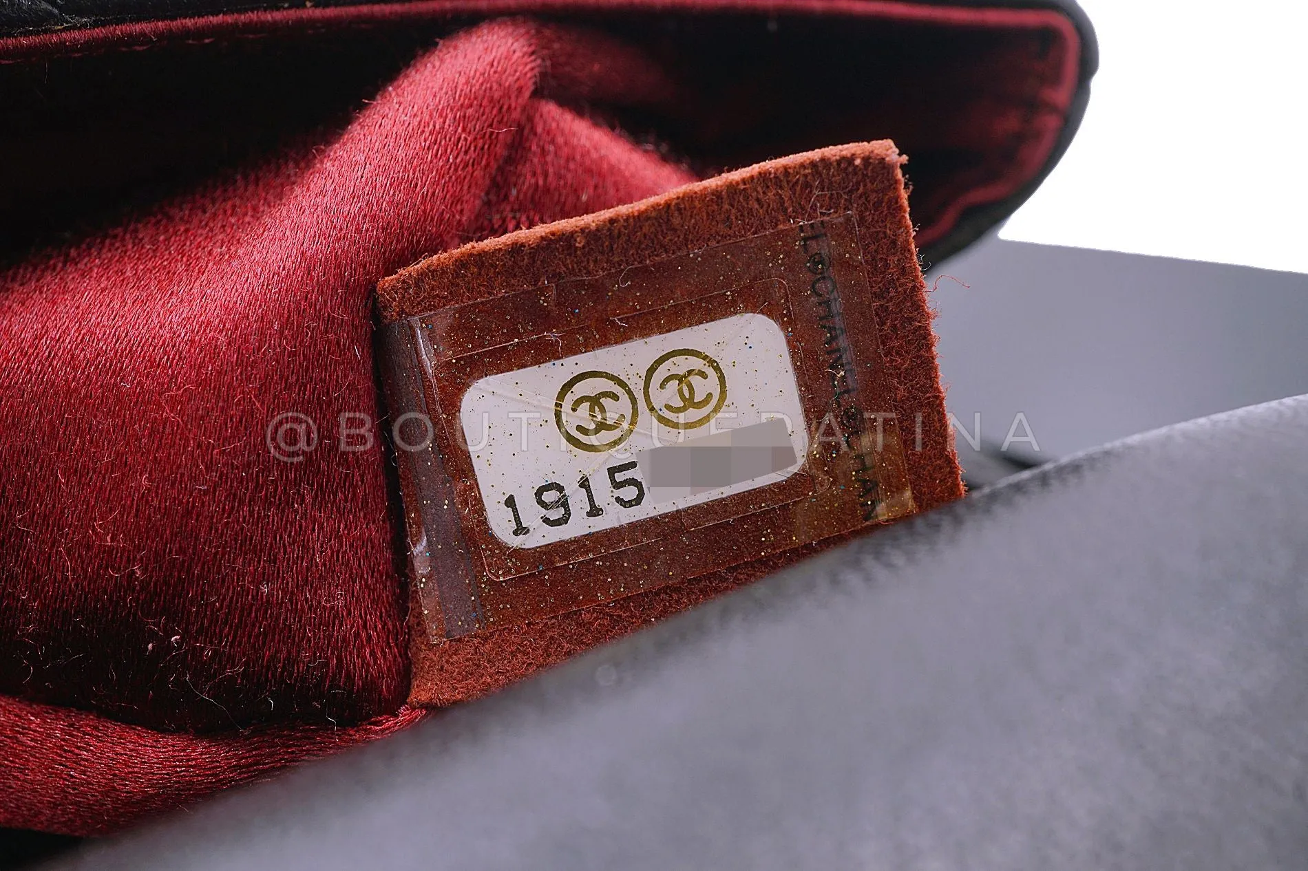 Chanel 2014 "Collection Privée" Framed Mini Flap Minaudière Clutch Bag