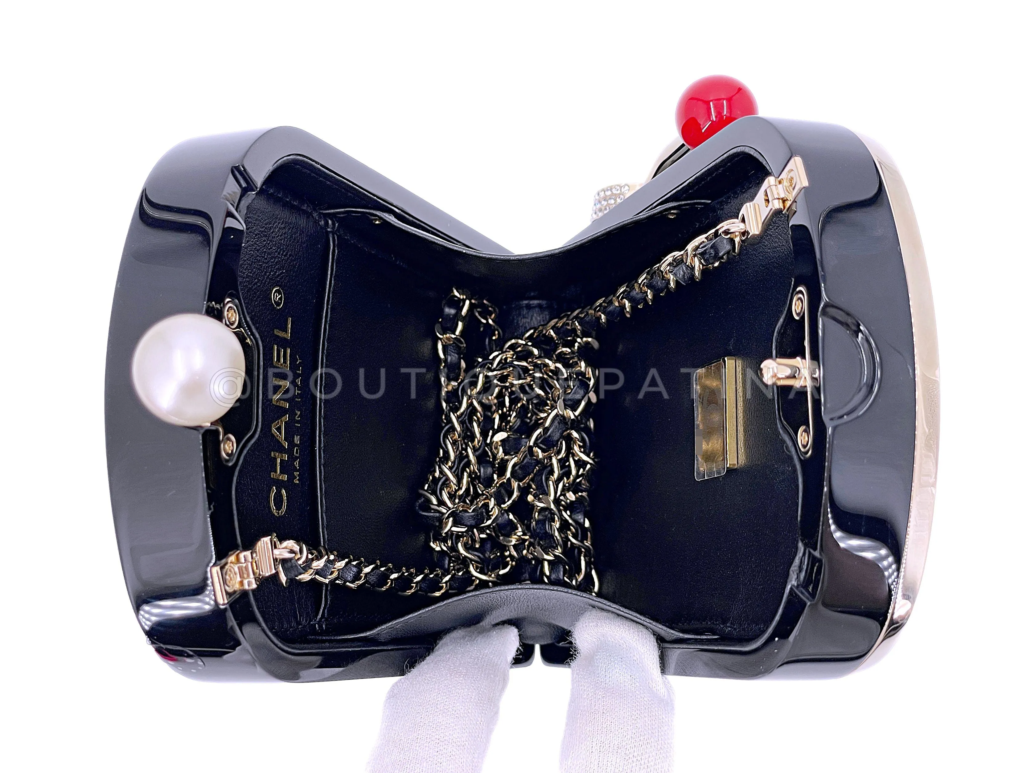 Chanel Casino Minaudière Bag 23C Monaco Slot Machine Evening Clutch NIB K2F