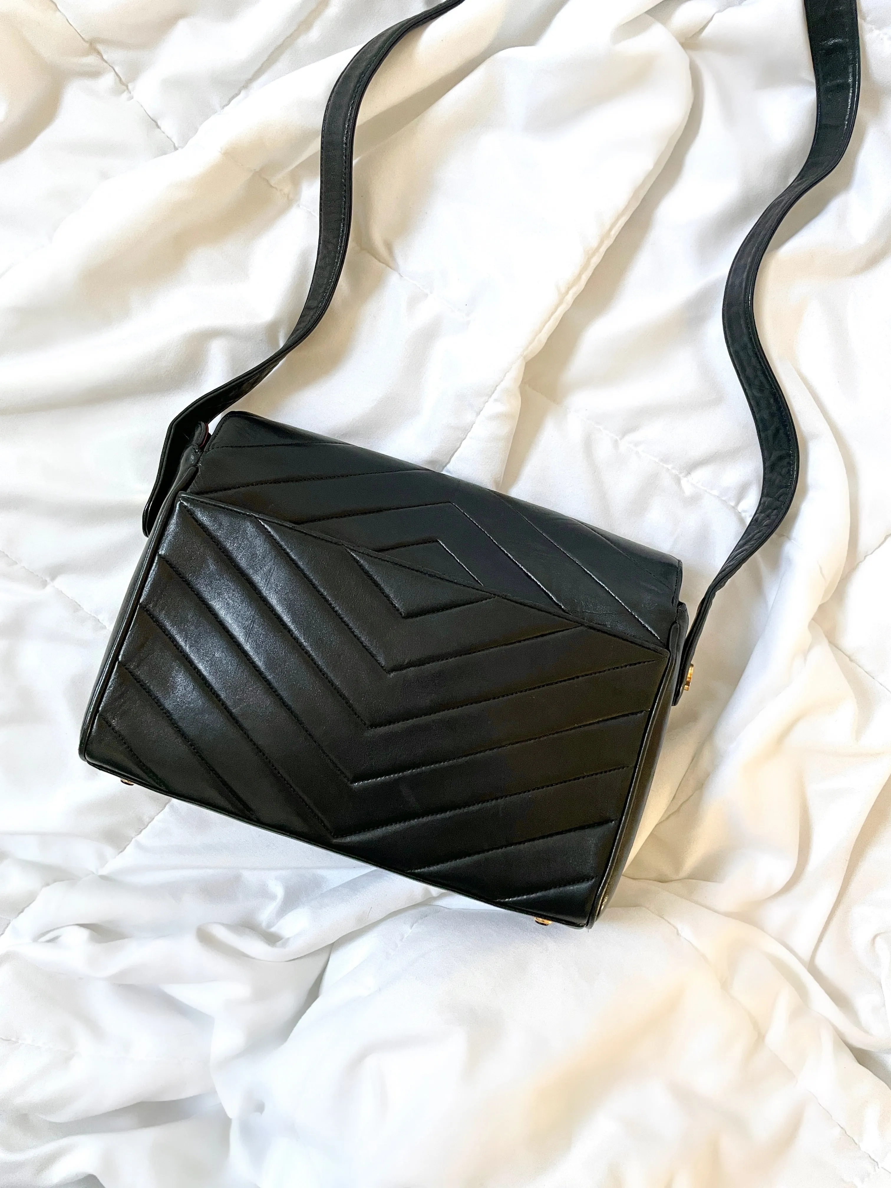Chanel Envelope Turnlock Bag