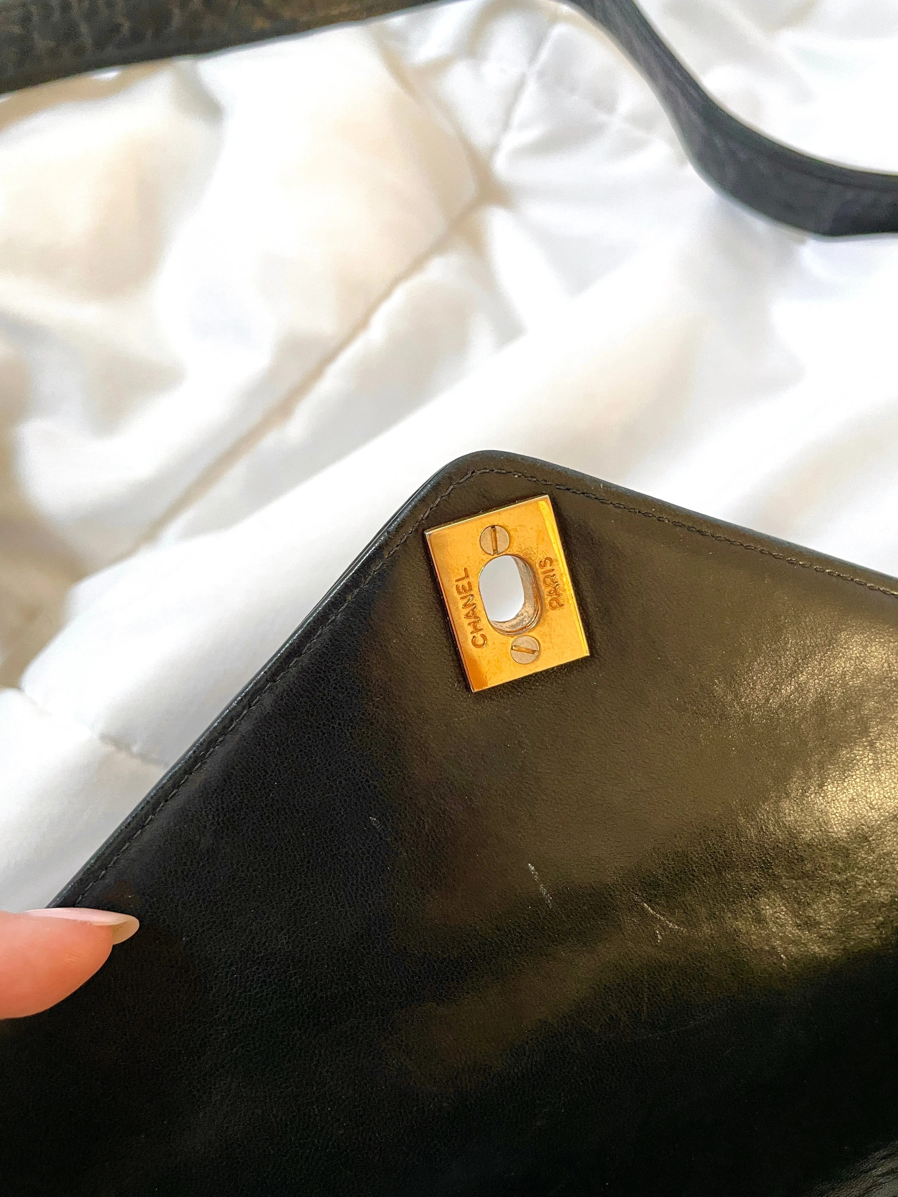 Chanel Envelope Turnlock Bag