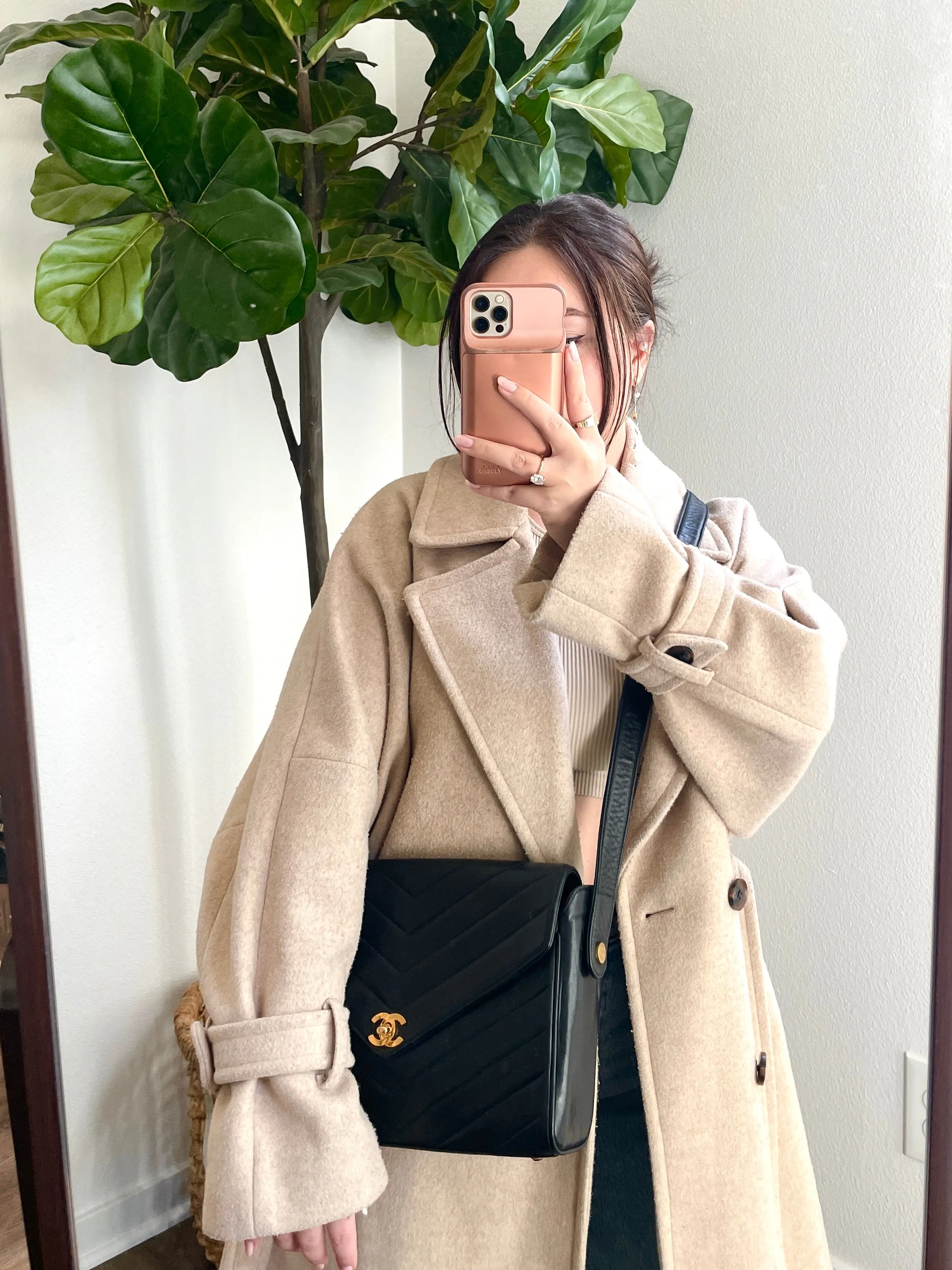 Chanel Envelope Turnlock Bag