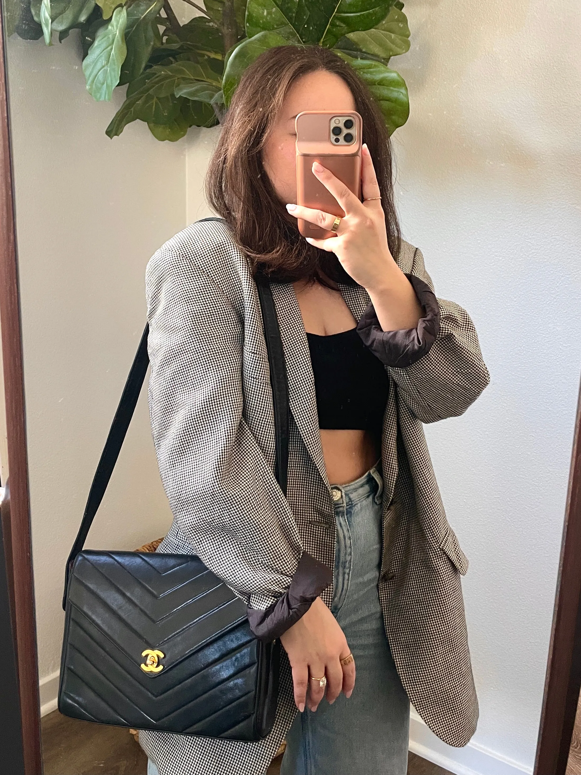 Chanel Envelope Turnlock Bag