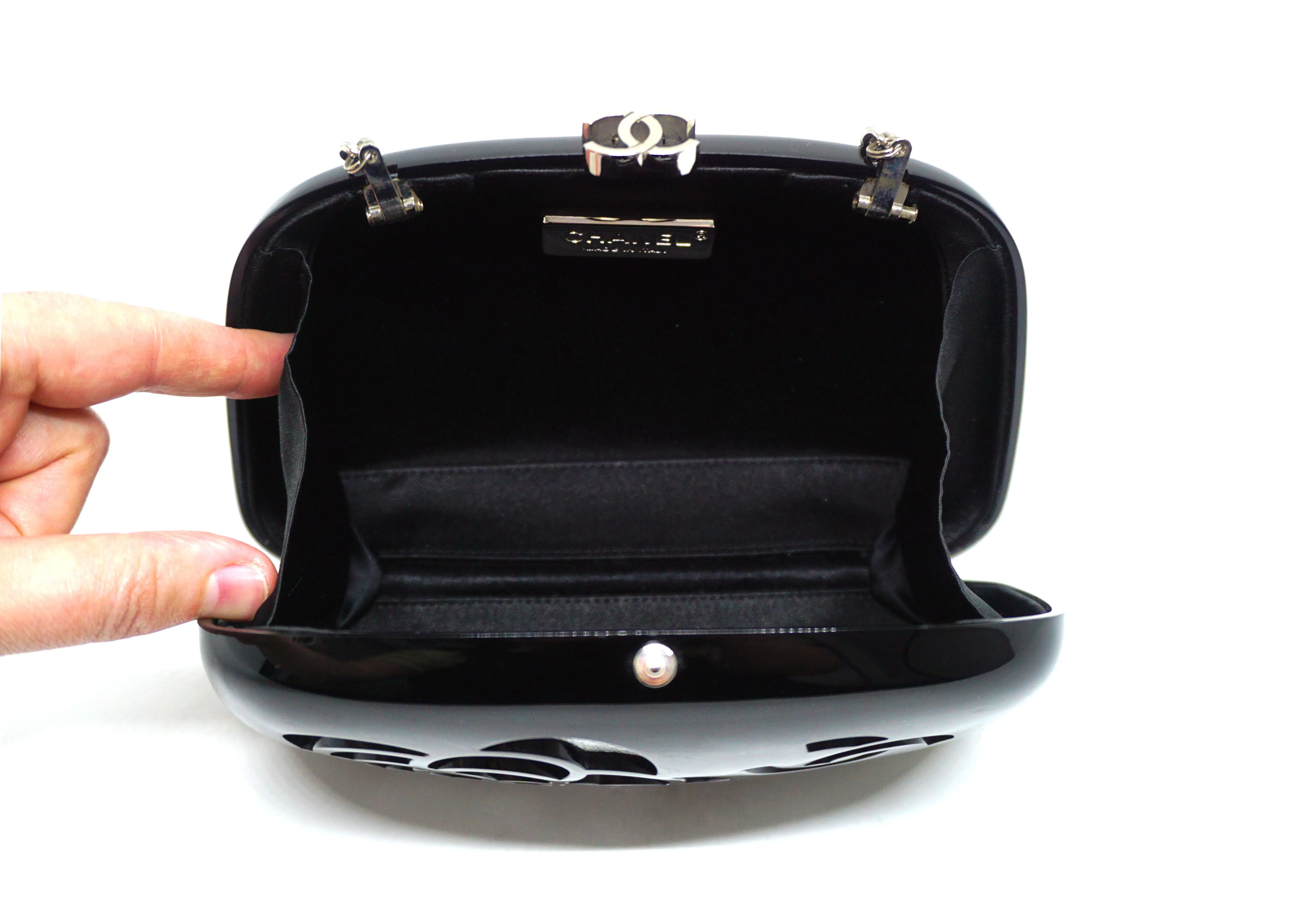 Chanel Rare Camellia Minaudière Bag