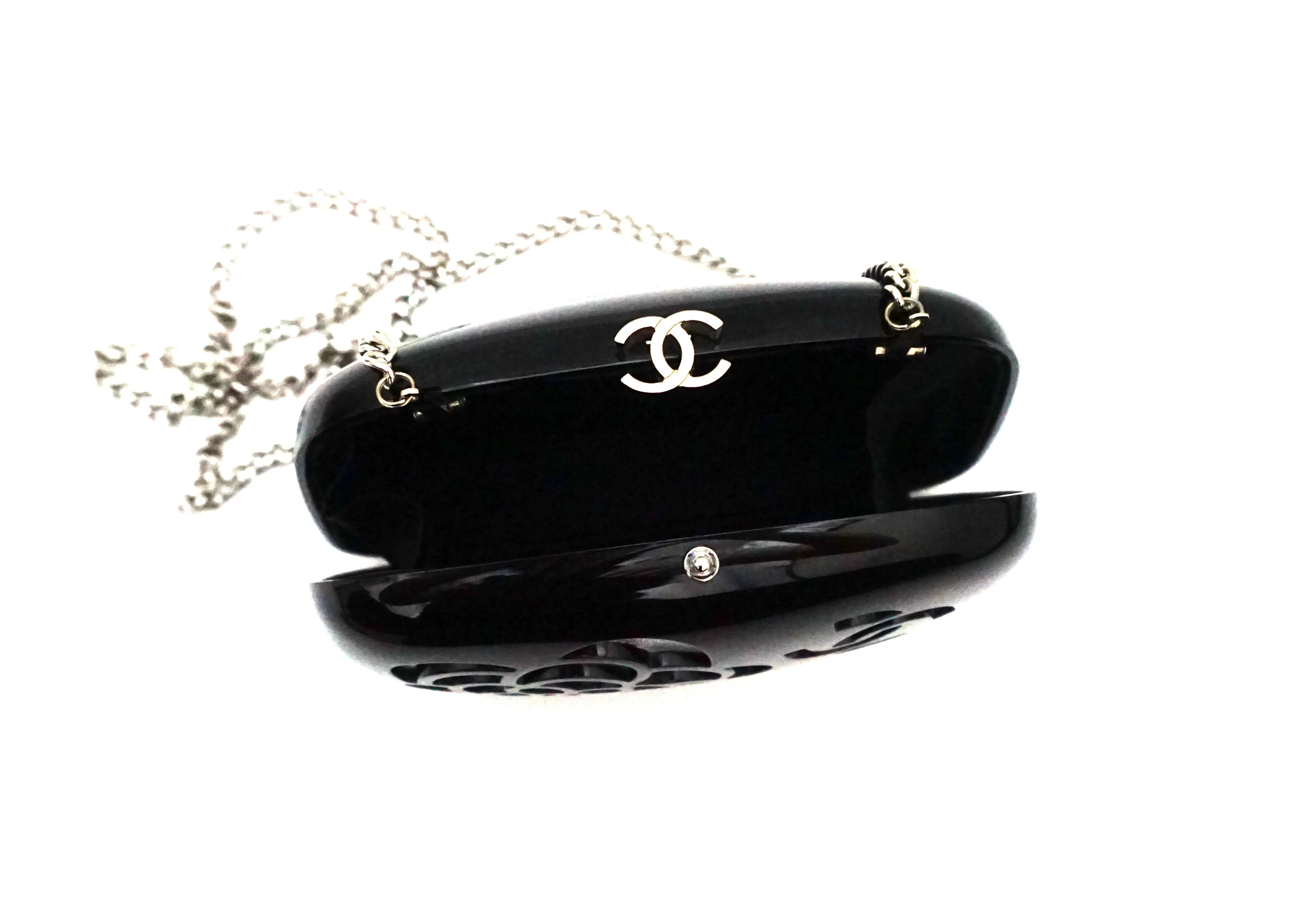 Chanel Rare Camellia Minaudière Bag