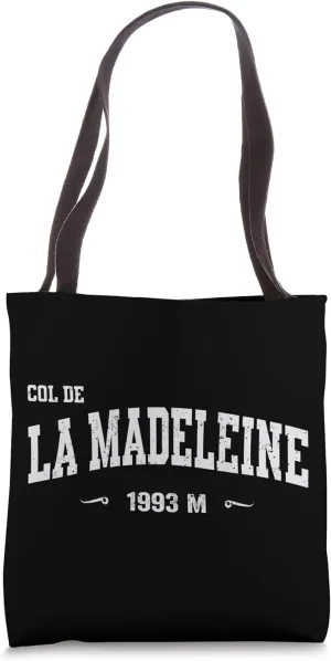 Col De la Madeleine Cycling Bike Souvenir Tote Bag