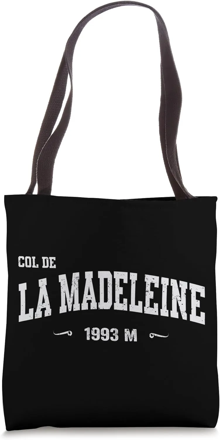 Col De la Madeleine Cycling Bike Souvenir Tote Bag