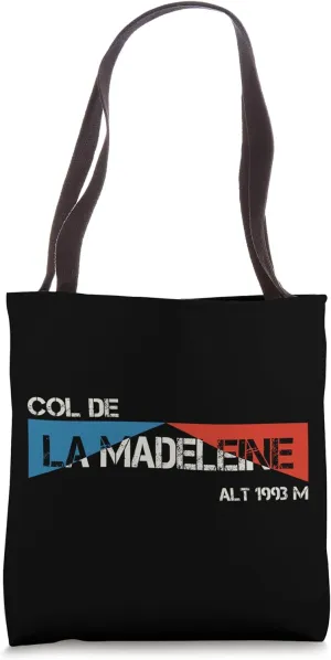 Col De la Madeleine Cycling Bike Souvenir Tote Bag