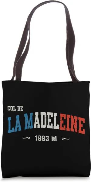 Col De la Madeleine Cycling Bike Souvenir Tote Bag