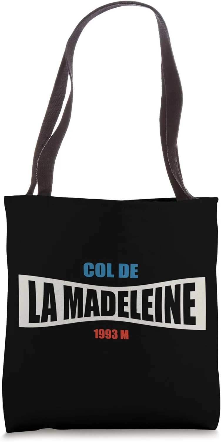 Col De la Madeleine Cycling Bike Souvenir Tote Bag