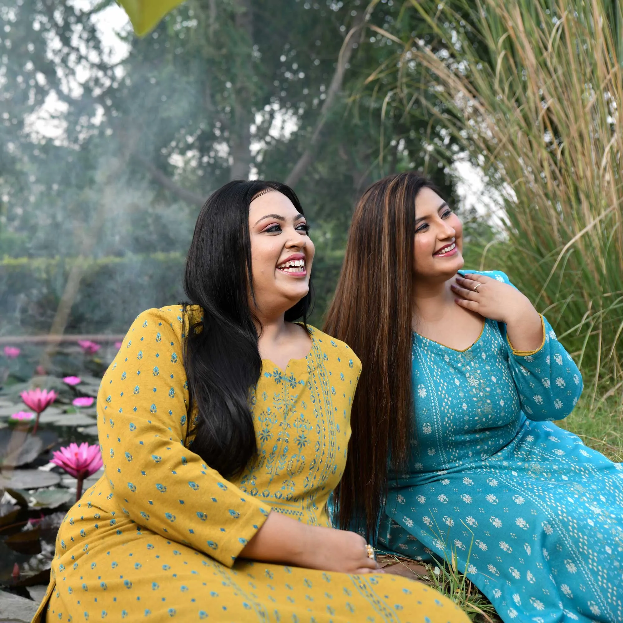 Cozy Sunshine Woollen Knitted Kurta
