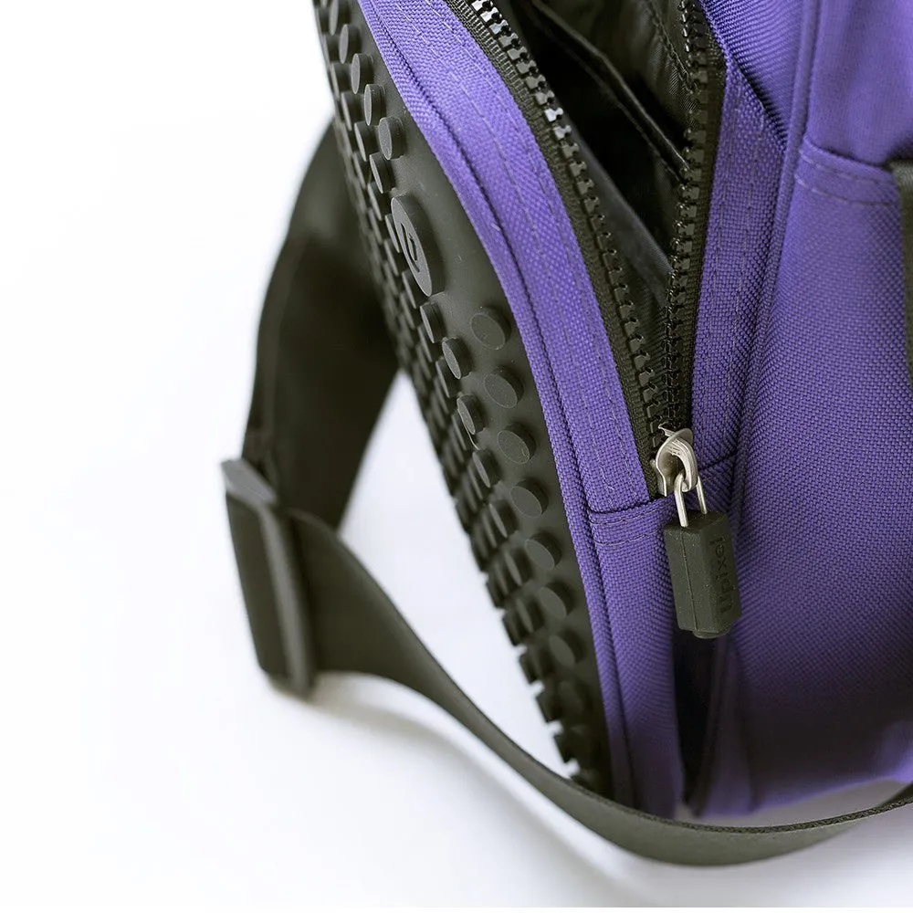 Creative Pixel Two Pocket Messenger Bag