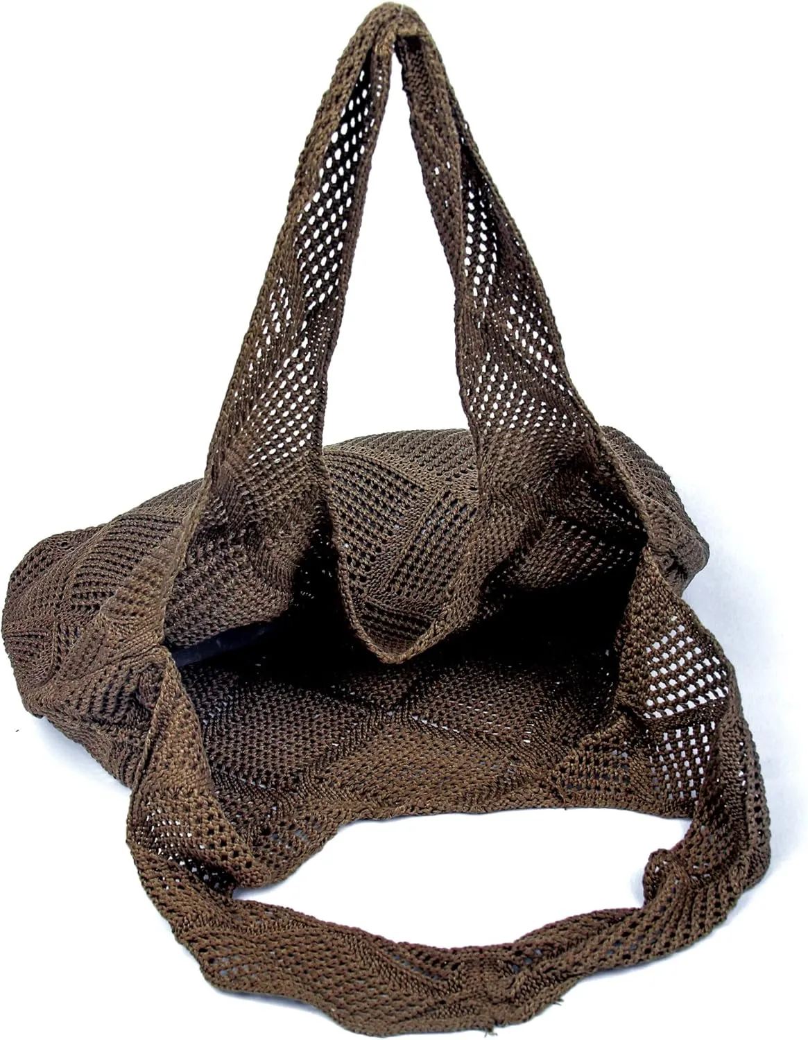 Crochet Mesh Beach Tote Shoulder Handbags Hobo Summer Aesthetic Women's Bag