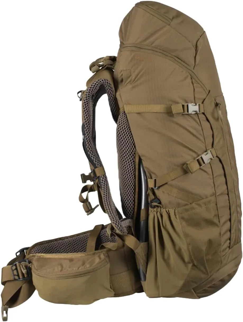 Eberlestock Freefall 3000 Pack, Tactical Backpack for Missions and Law Enforcement, Heavy Duty Outdoor Bag, 46L Volume, Dry Earth