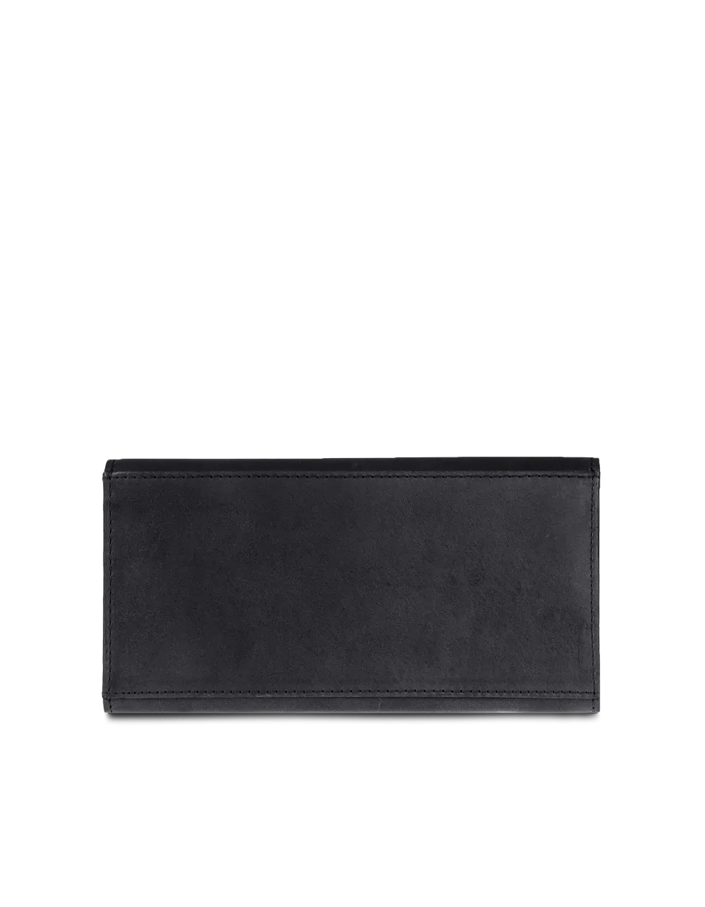 Envelope Pixie Classic Leather Wallet (Black)