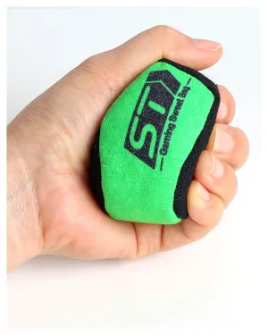 Gaming Sweat Bag  Hand Sweat Absorber for Gamers  Instant Dry, No Washing Needed  Maximize Grip & Focus(Green Ball)