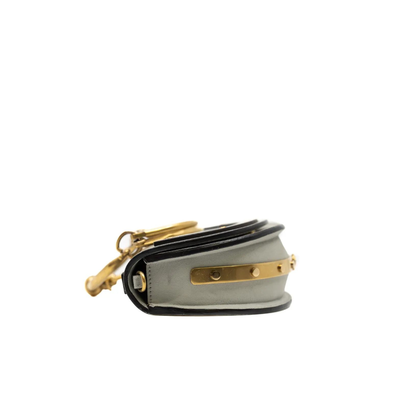 gray Small Nile minaudière