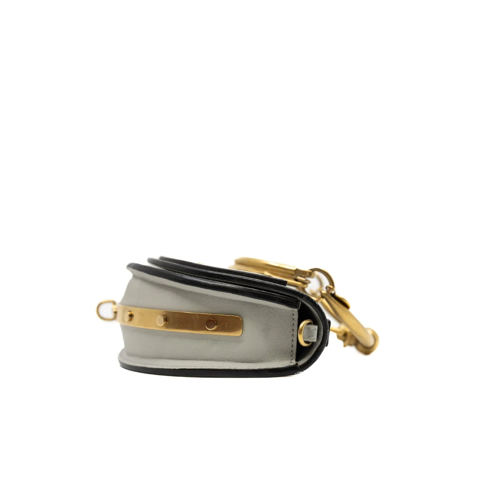 gray Small Nile minaudière