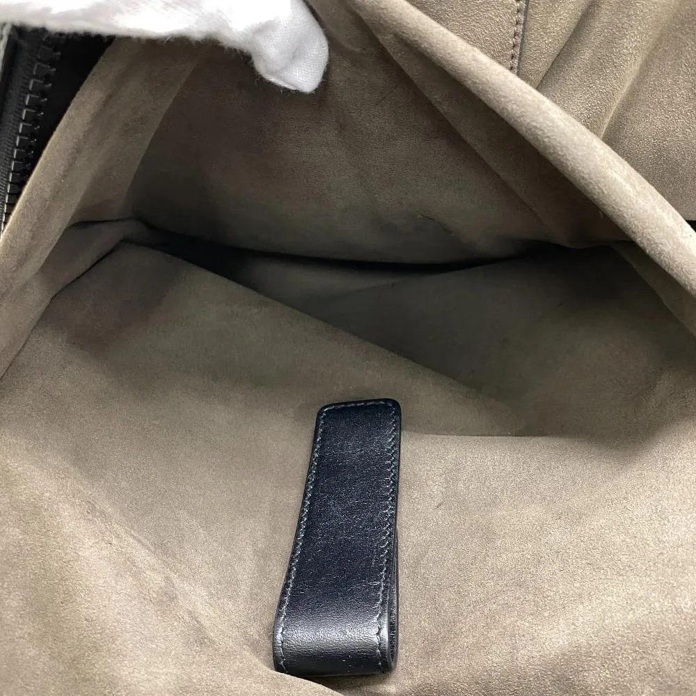 GUCCI Backpack 406370 leather beige GG Supreme Women Used