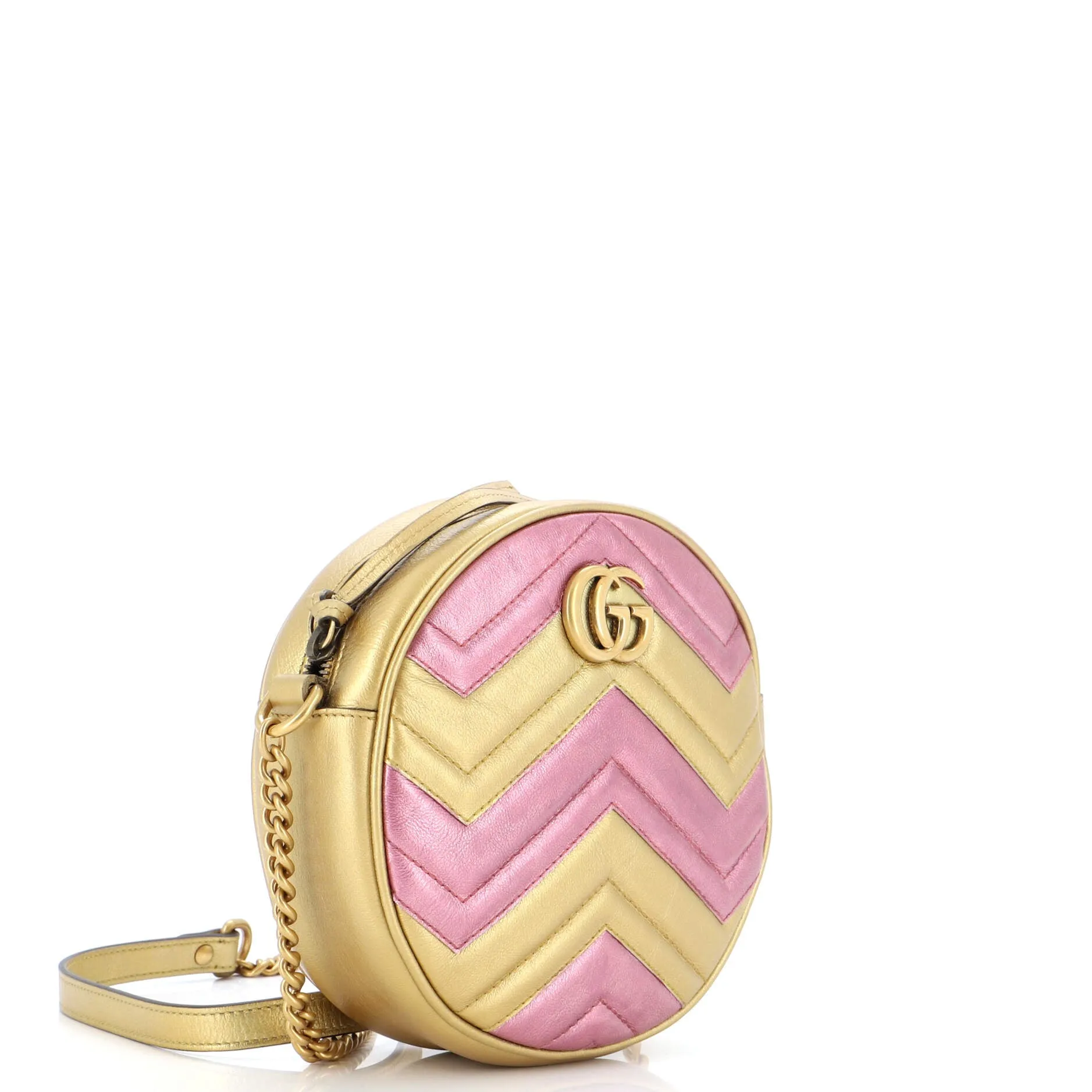 Gucci Gg Marmont Round Shoulder Bag