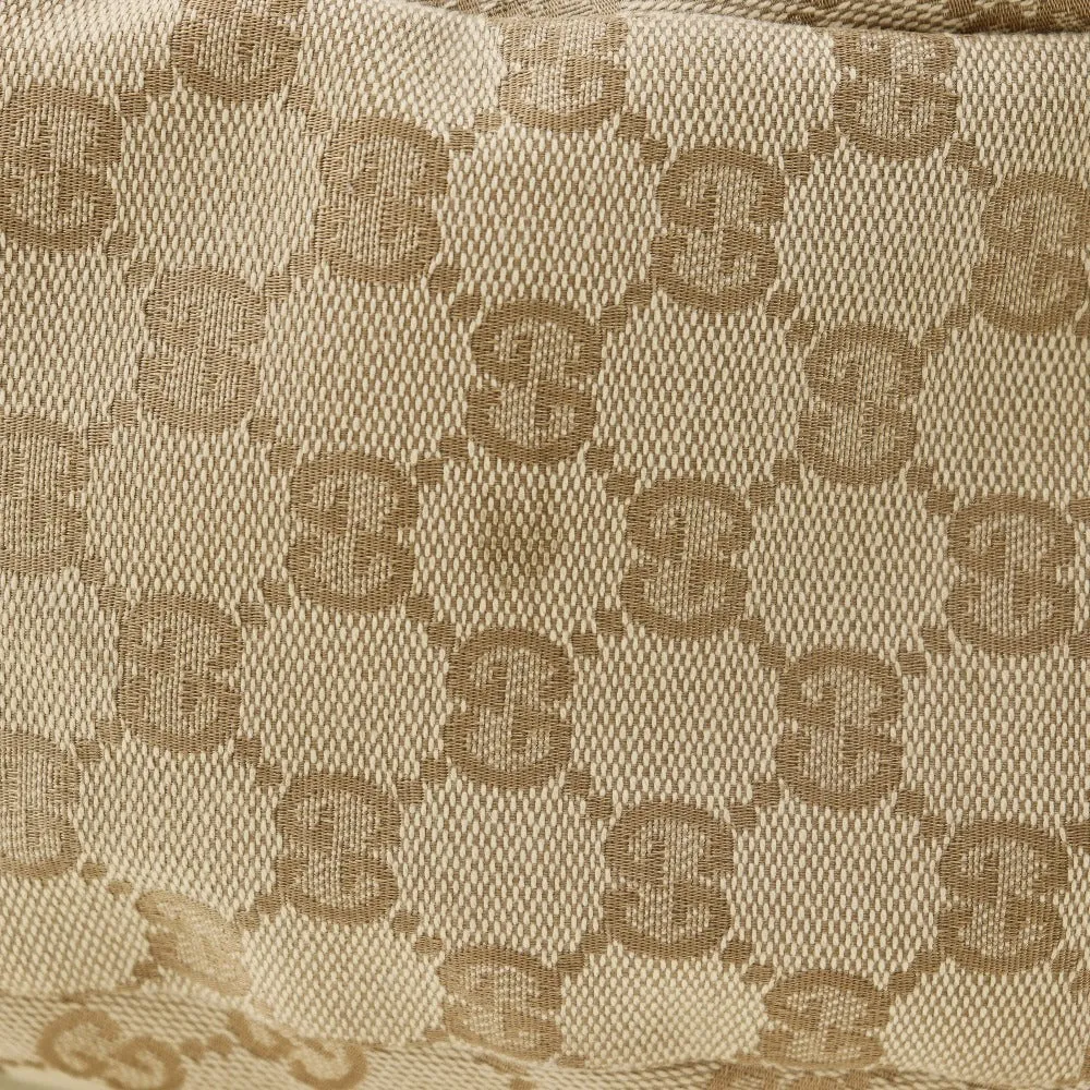 GUCCI Tote Bag 130736 GG canvas beige Women Used