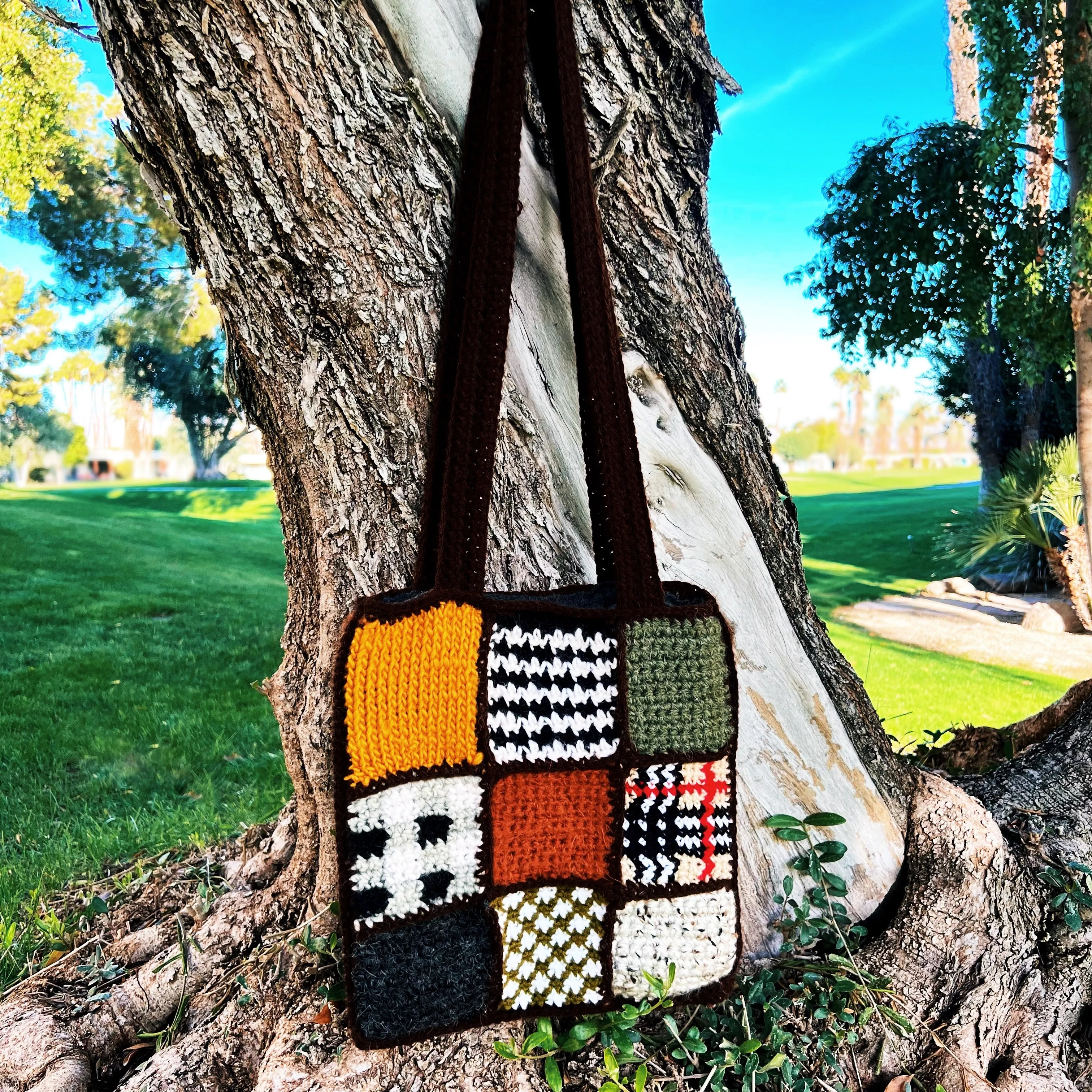 Handmade Patchwork Tote Bag