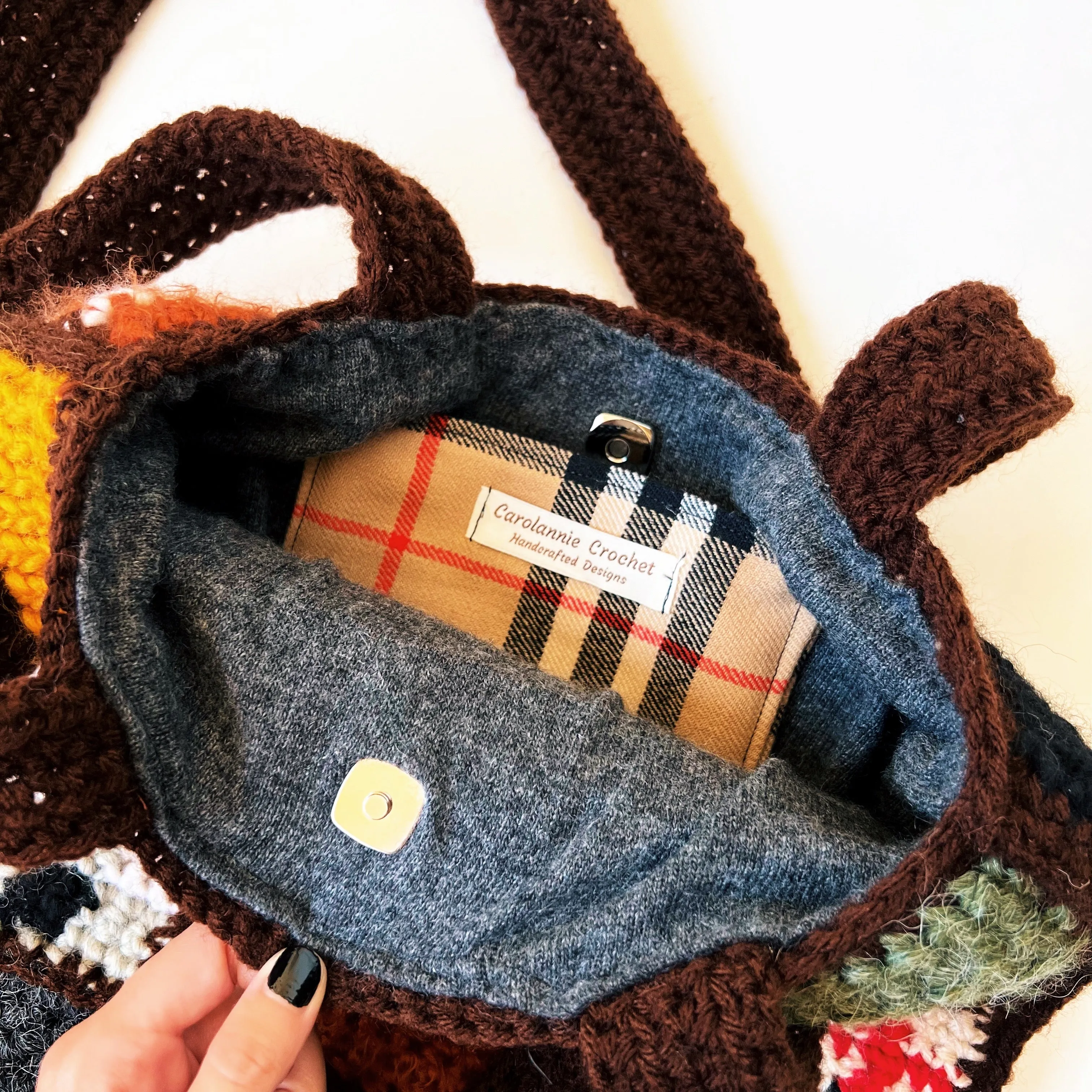 Handmade Patchwork Tote Bag