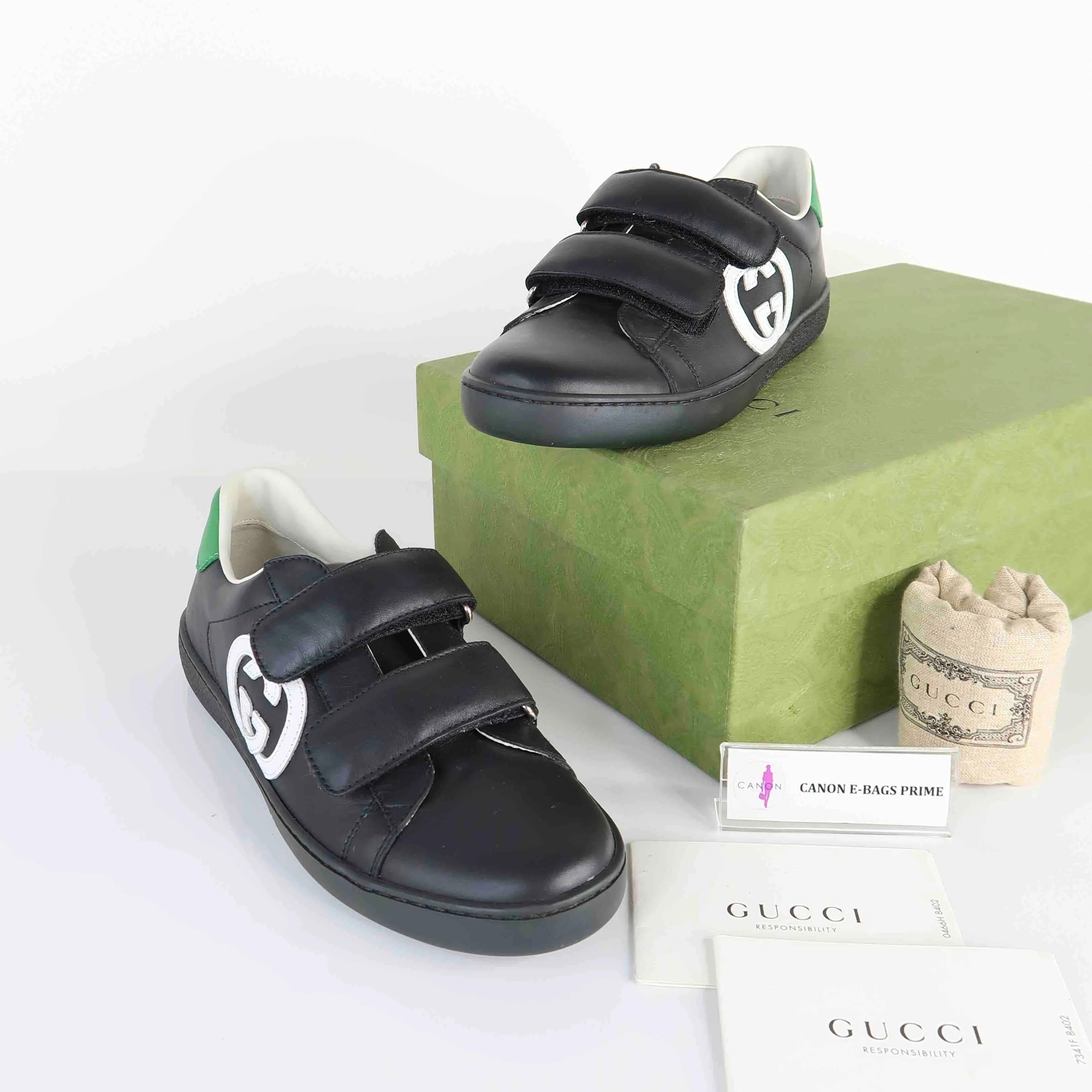 Interlocking GG Velcro Sneakers
