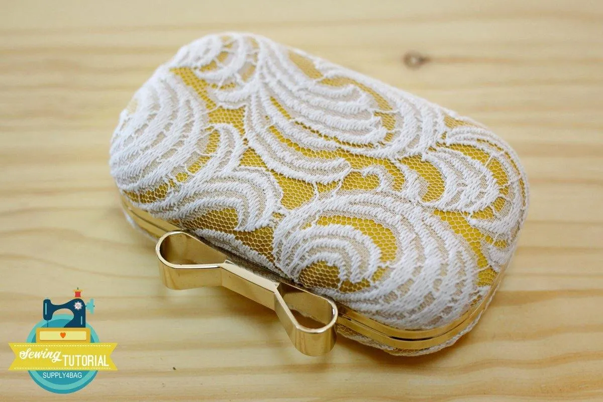 Luxury Lace Clamshell Minaudière Clutch Making Tutorial