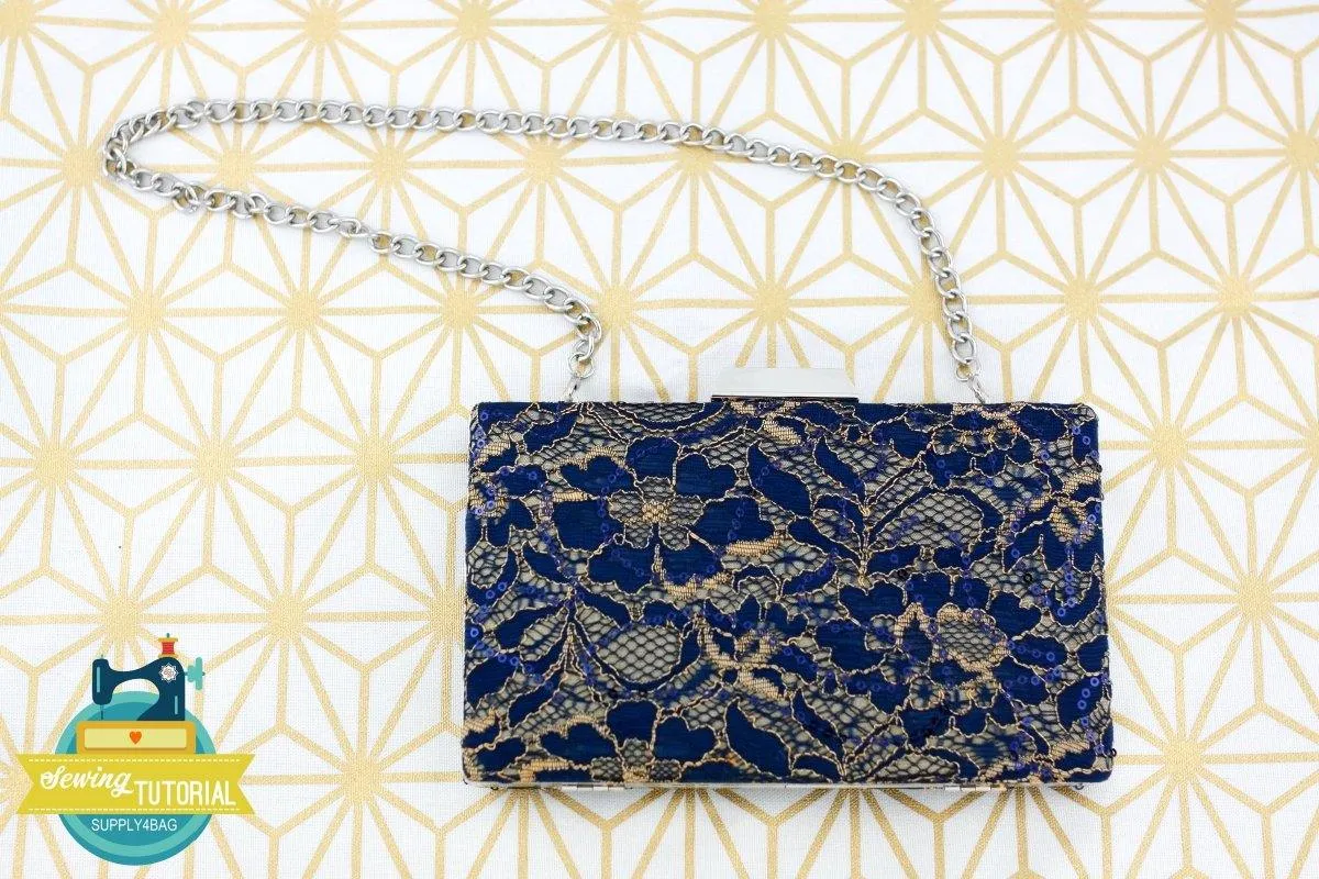 Luxury Lace Clamshell Minaudière Clutch Making Tutorial