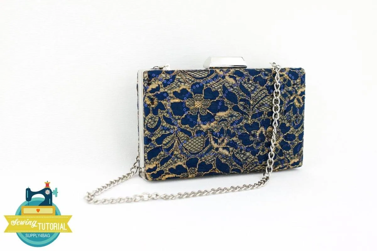 Luxury Lace Clamshell Minaudière Clutch Making Tutorial