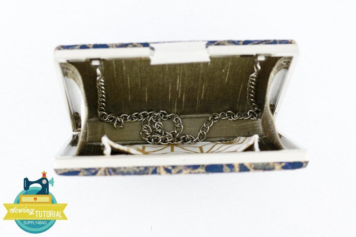 Luxury Lace Clamshell Minaudière Clutch Making Tutorial