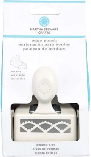 Martha Stewart Edge Punch Beaded Arcs