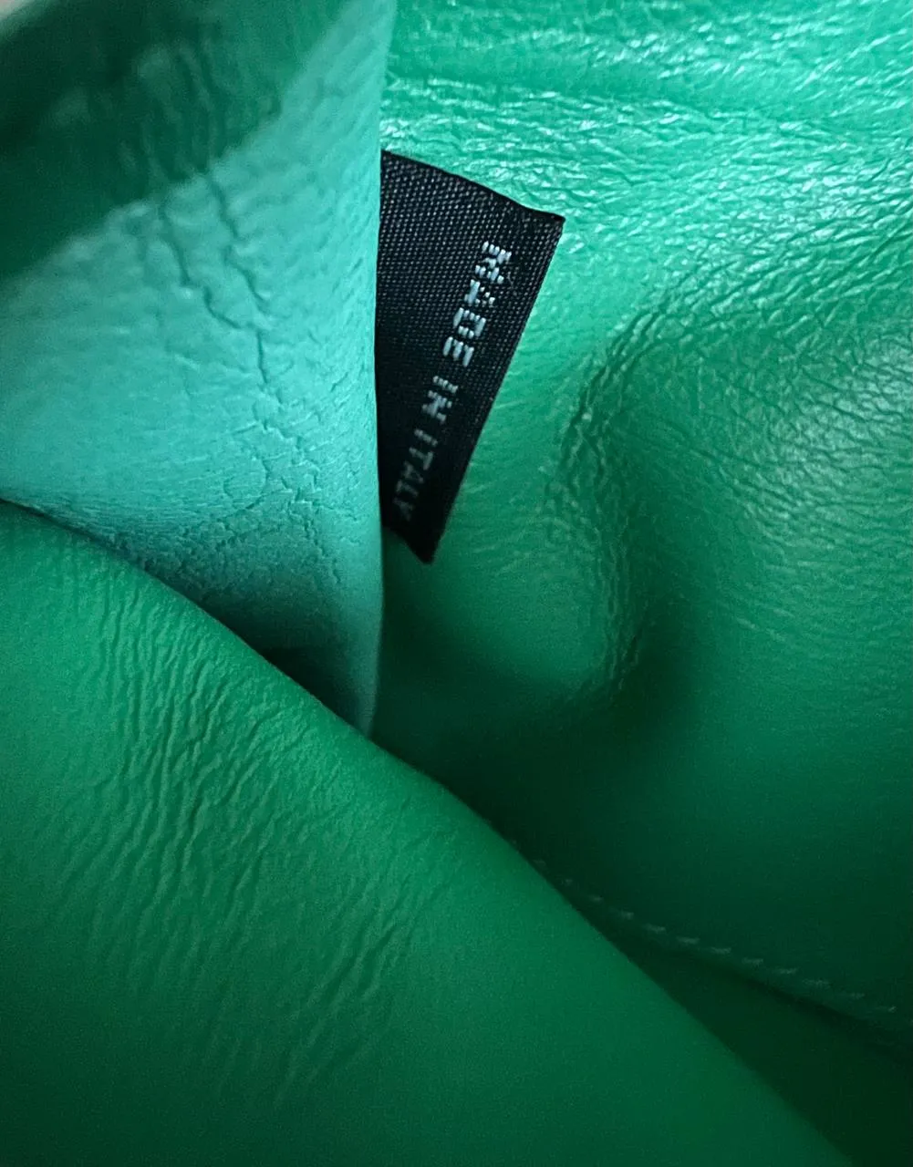 Menta Nappa Gaufre Long Wallet