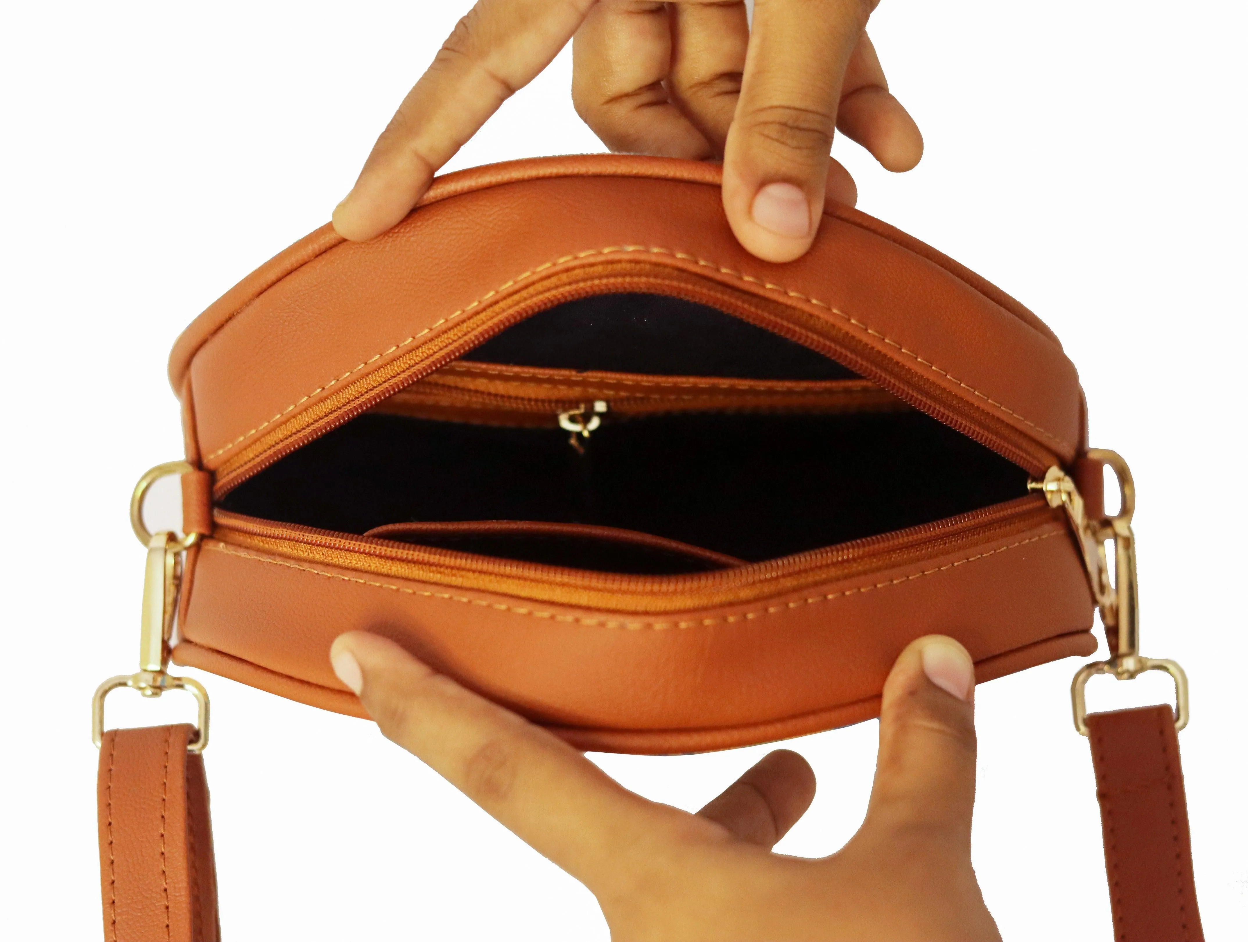 Midnight Forest Blue Orbit Sling Bag