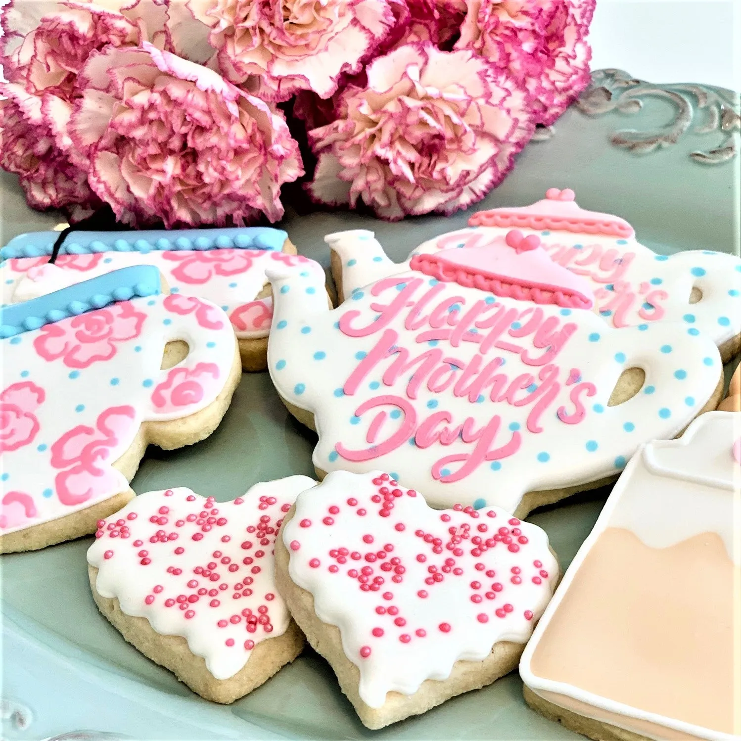 Mother's Day Tea Cookie Decorating Kit