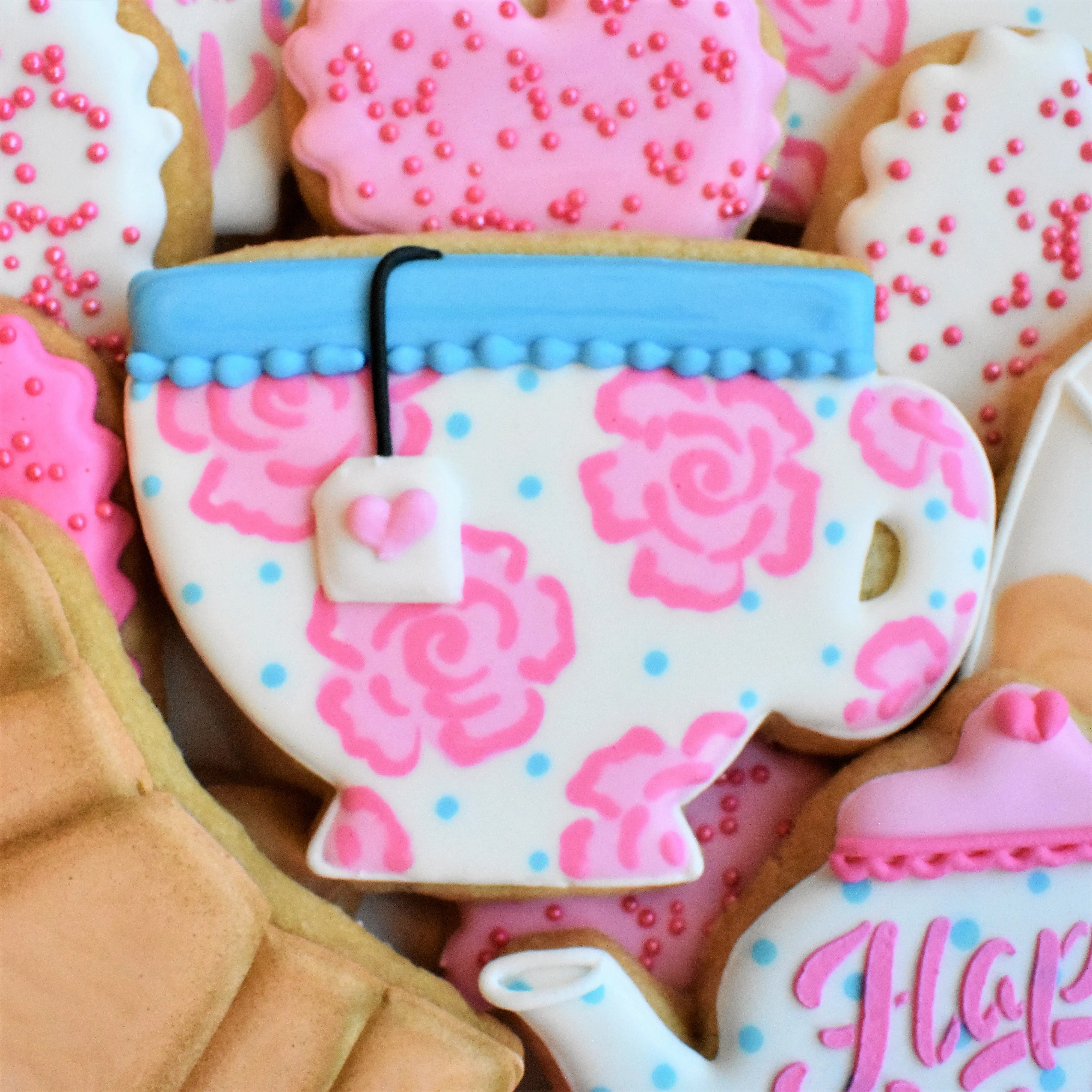 Mother's Day Tea Cookie Decorating Kit
