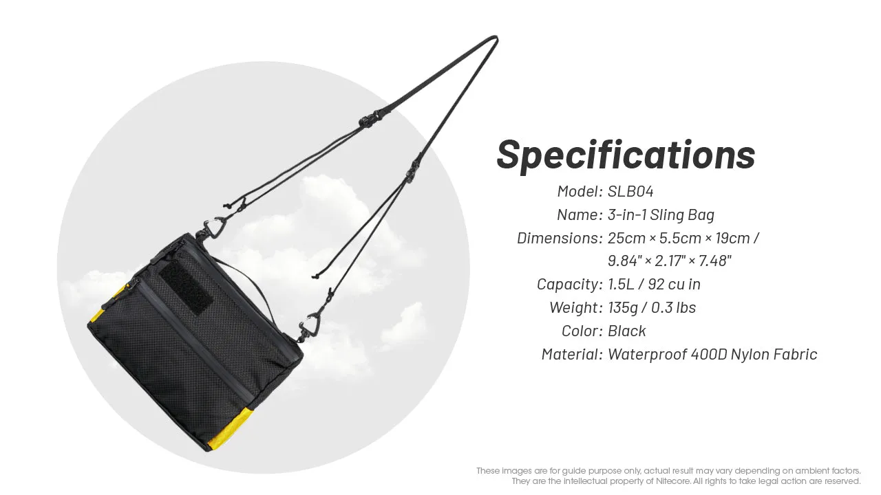 NITECORE SLING BAG CLOUD (SLB04)