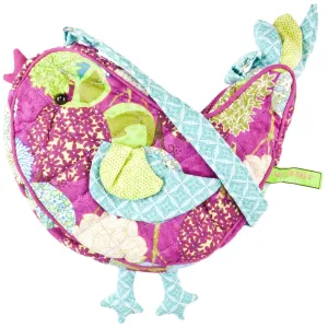 Peaceful Earth the Bird Soft Plush Shoulder Bag