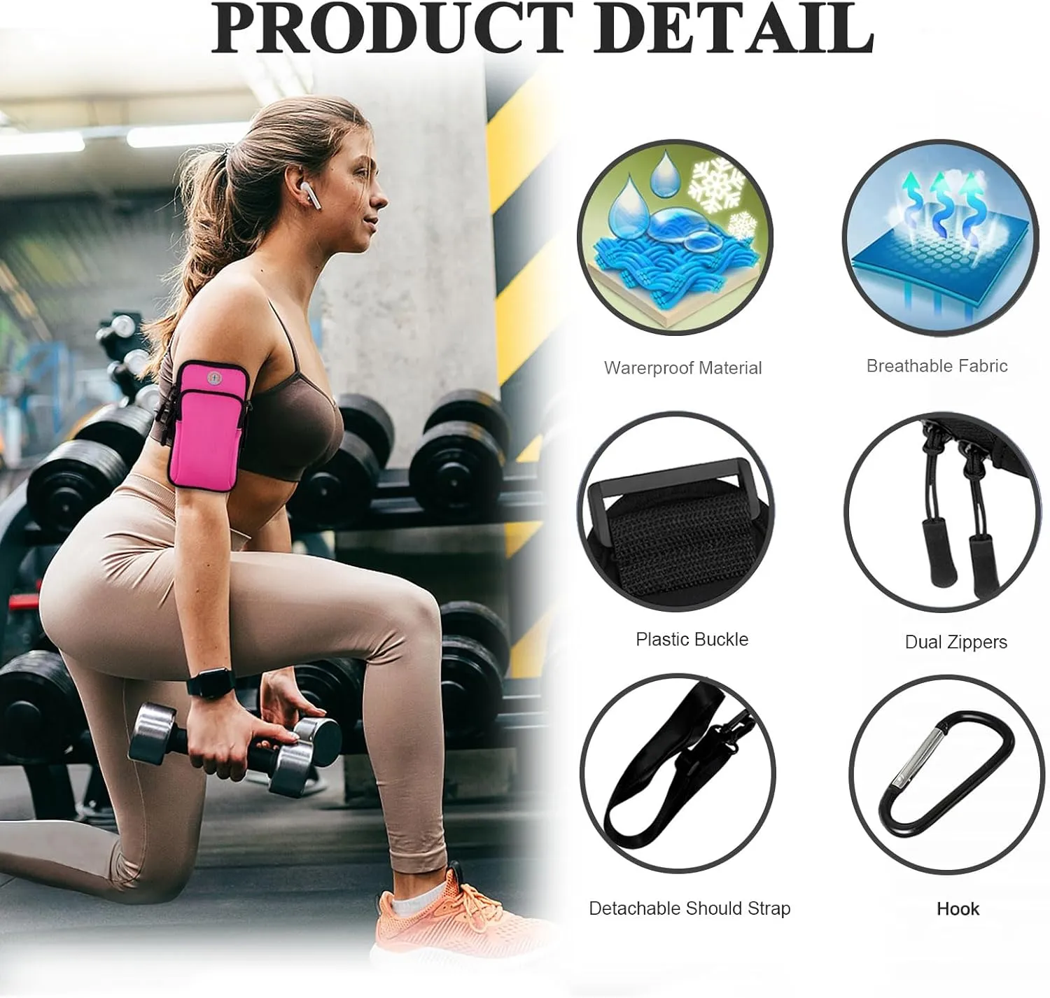 Phone Holder for Running Armband Cell Phone Holder,Small Purses for Women Crossbody Bags Kids,iPhone 16 16e 15 14 13 12 11 Pro Max Xs Xr X Plus Mini Galaxy Ultra Plus S25 Note 10 Gym Arm Band