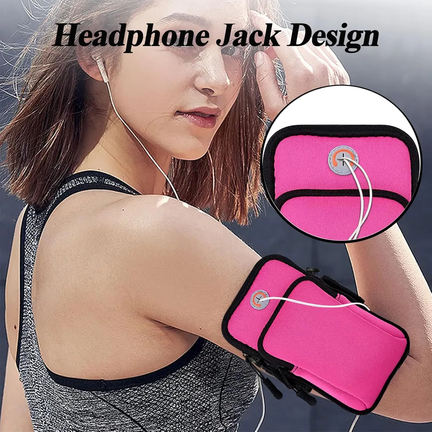 Phone Holder for Running Armband Cell Phone Holder,Small Purses for Women Crossbody Bags Kids,iPhone 16 16e 15 14 13 12 11 Pro Max Xs Xr X Plus Mini Galaxy Ultra Plus S25 Note 10 Gym Arm Band