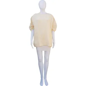 PRADA CREW NECK SHORT SLEEVE TUNIC TOP
