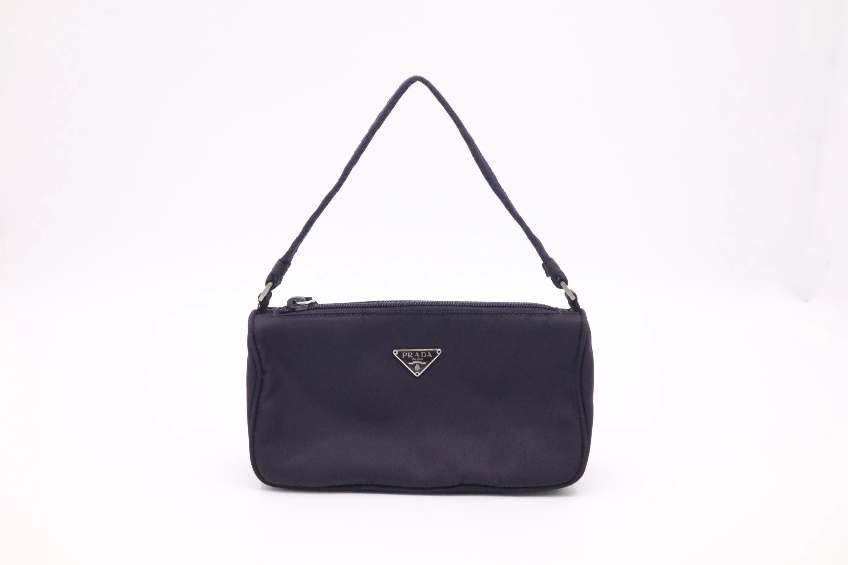 Prada Handbag in Purple Nylon