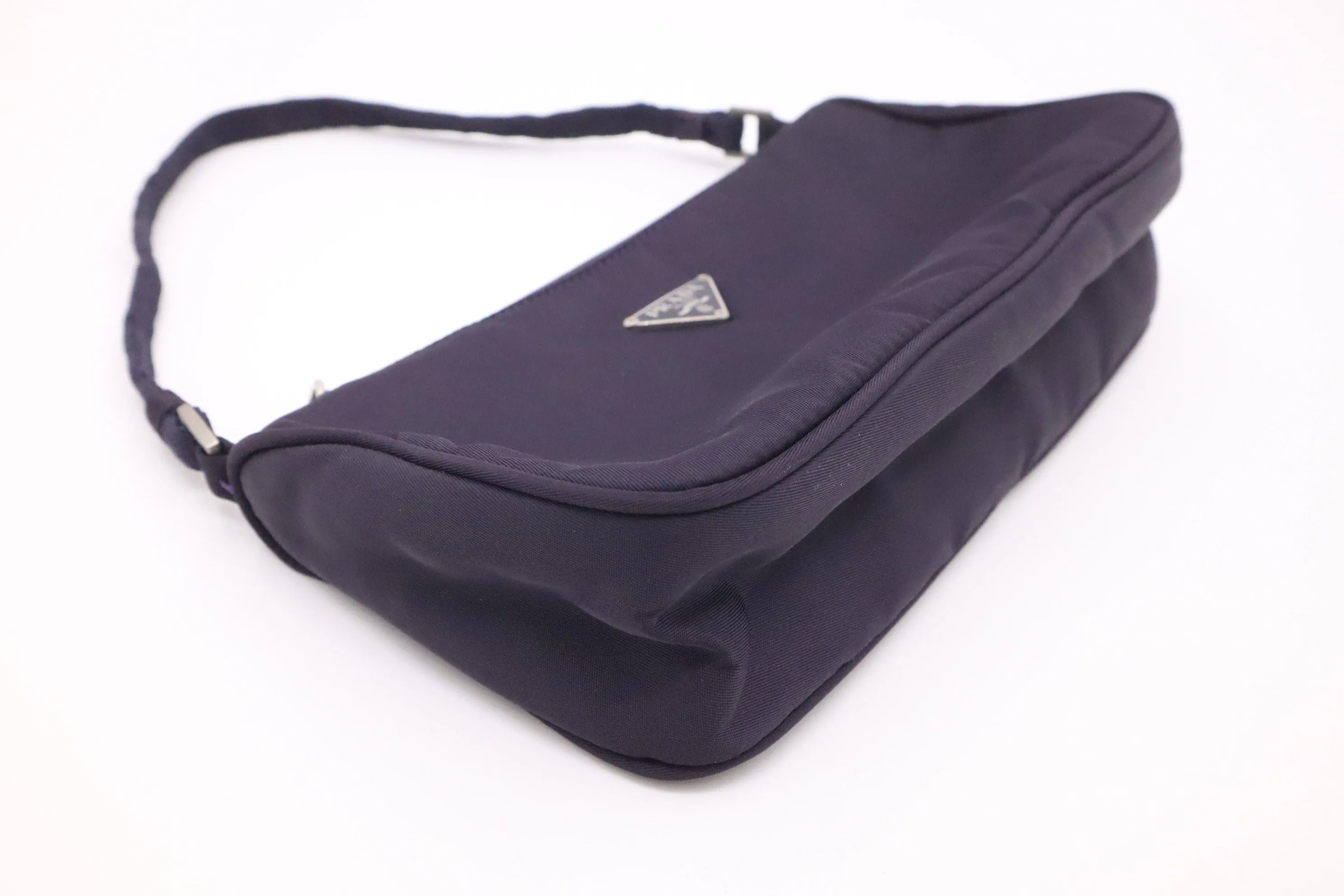 Prada Handbag in Purple Nylon